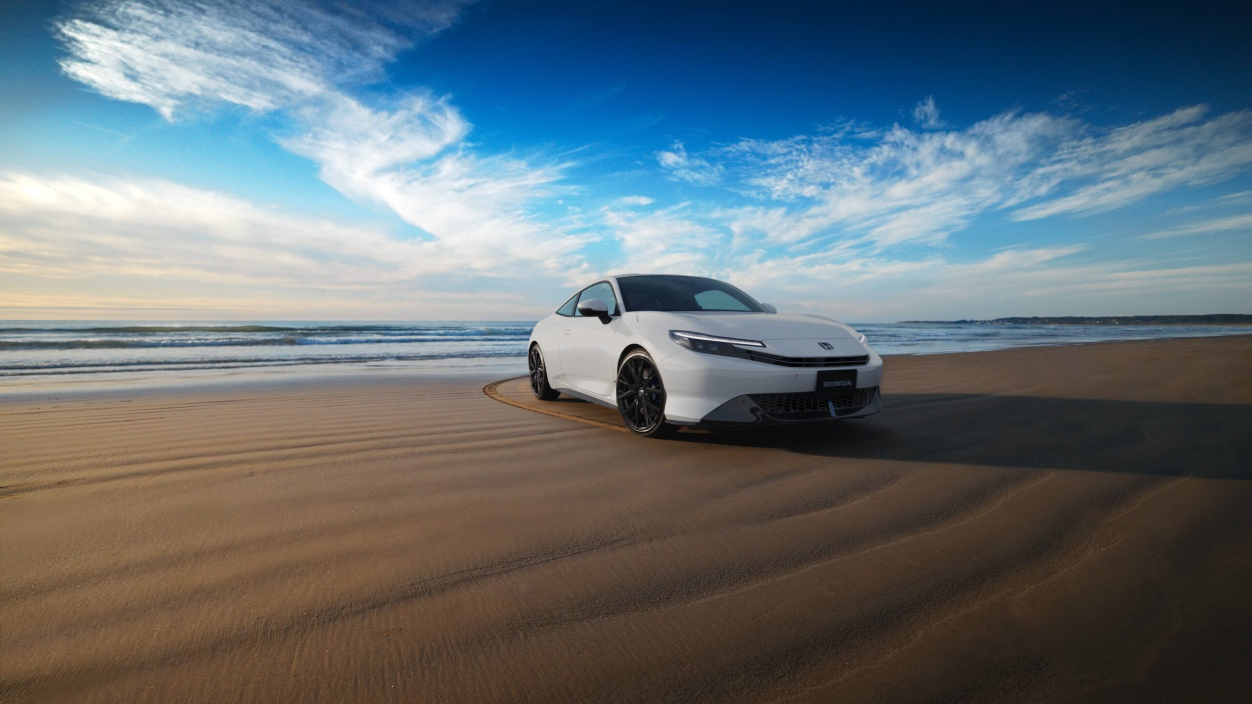 de 2026 honda prelude in het wit