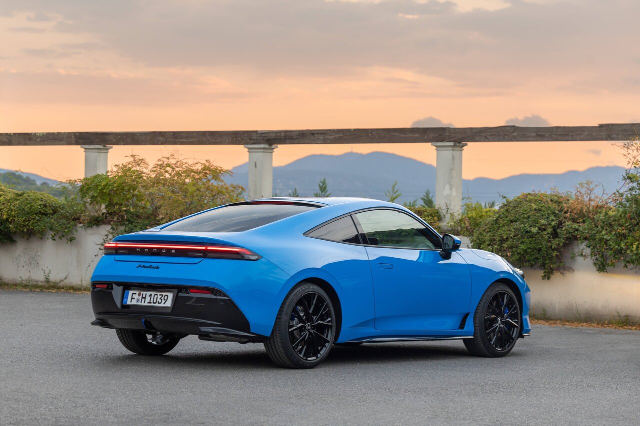 de 2026 honda prelude achterkant