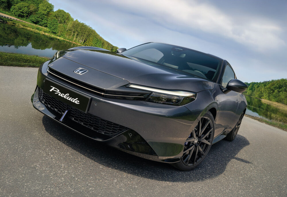 de honda prelude van voren