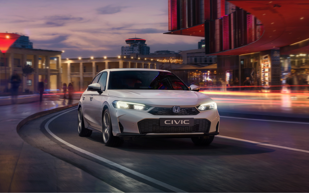 voorkant honda civic
